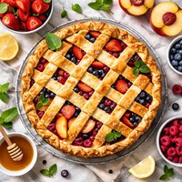 Summer Fruit Pie
