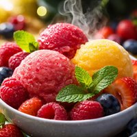 Summer Fruit Sorbet