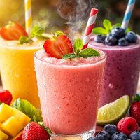 Summer Fruity Smoothies