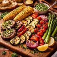 Summer Harvest Veggie Grill