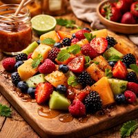 Summer Melon Mix Berry Honey Dressing