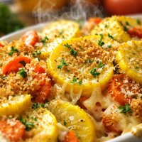 Summer Squash and Carrot Casserole
