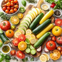 Summer Squash and Tomatoes