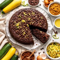Summer Squash Chocolate Cake