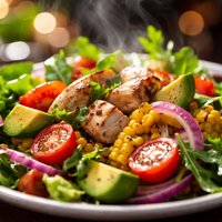 Summer Sunshine on a Salad Plate