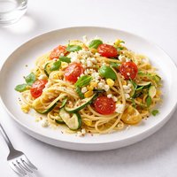 Summer Veg Pasta with Feta