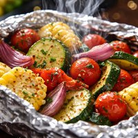 Summer Vegetable Grill Packets Rsc