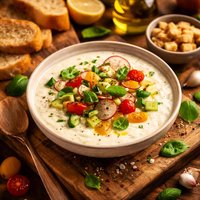 Summer Yogurt Gazpacho