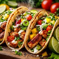 Summertime Chicken Tacos