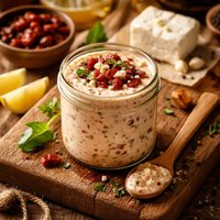 Sun Dried Tomato and Goat Cheese Dressing