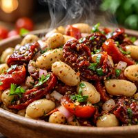Sun Dried Tomato Bean Salad