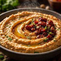 Sun Dried Tomato Hummus Vegan No Tahini