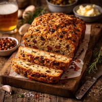 Sun Dried Tomato Olive Beer Bread
