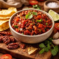 Sun Dried Tomato Salsa Raw Recipe