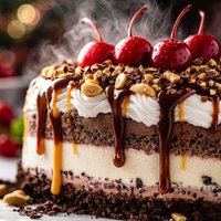Sundae Ice Cream Cake