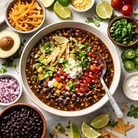 Sunday Black Bean Soup