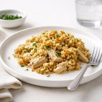 Sunday Chicken and Dressing Casserole
