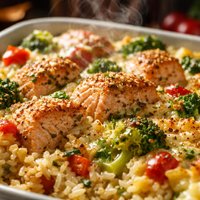 Sunday Salmon Casserole