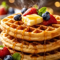 Sunday Supper Buttermilk Waffles