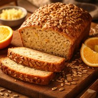Sunflower Seed and Orange Bread