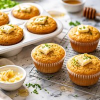 Sunny Cornbread Muffins