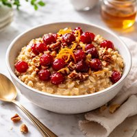 Sunny Cranberry Oatmeal