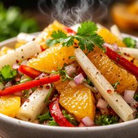 Sunny Day Jicama Orange Salad