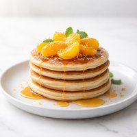 Sunny Orange Pancakes
