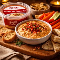 Sunset Foods Roasted Red Pepper Dip
