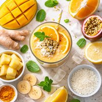 Sunshine in a Glass Smoothie