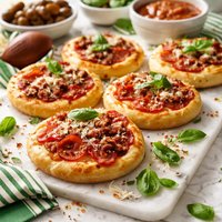Super Bowl Mini Pizzas