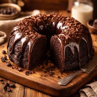 Super Chocolate Bundt Cake Uses Cake Mix