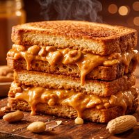 Super Deluxe Peanut Butter Sandwich