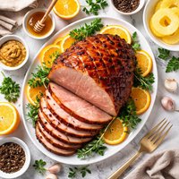 Super Easy Baked Ham