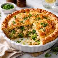 Super Easy Chicken Broccoli Pie