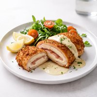 Super Easy Chicken Cordon Bleu