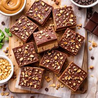 Super Easy Chocolate Peanut Butter Bars