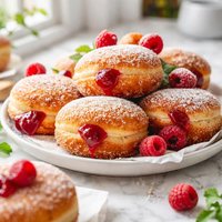 Super Easy Jelly Doughnuts