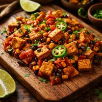 Super Easy Mexican Tofu