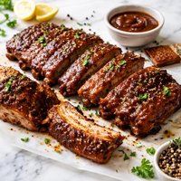Super Easy No Boil Oven Ribs
