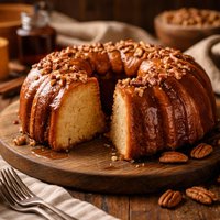 Super Easy Rum Cake