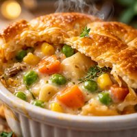 Super Easy Veggie Pot Pie