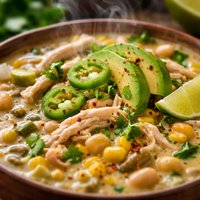 Super Easy White Chicken Chili
