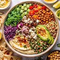 Super Hummus Salad