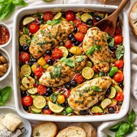 Super Lazy Italian Chicken