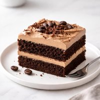 Super Moist Mocha Cream Cake 13 X 9 Pan or Two 9 Inch Layers