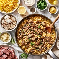 Super Quick Stroganoff