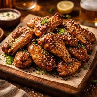 Super Sesame Chicken Wings