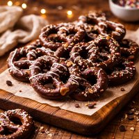 Super Simple Chocolate Covered Pretzels