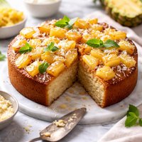 Super Simple Pineapple Cake